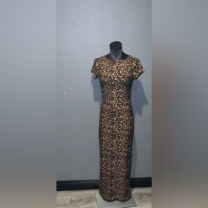 No Boundaries Cheetah Maxi dress!